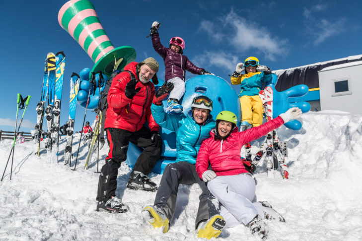 Fotopunkt Katschi znajduje się niedaleko stacji górskiej na Tschanku (2030 m).