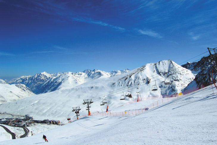 Un autre avantage en Andorre - de nombreux hébergements sont situés directement sur les pistes