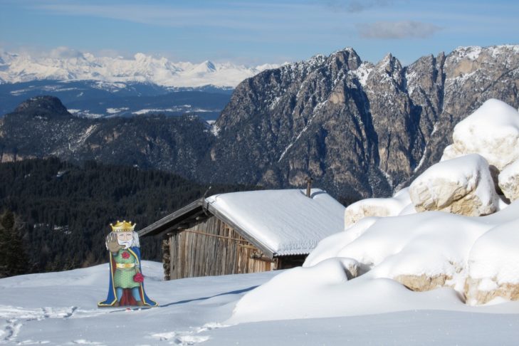 Le domaine skiable compte au total quelque 360 kilomètres de pistes bleues avec de petites surprises pour les enfants.