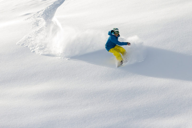 Dans les Aspen Highlands, les amateurs de ski peuvent s'attendre à une neige poudreuse particulièrement abondante.