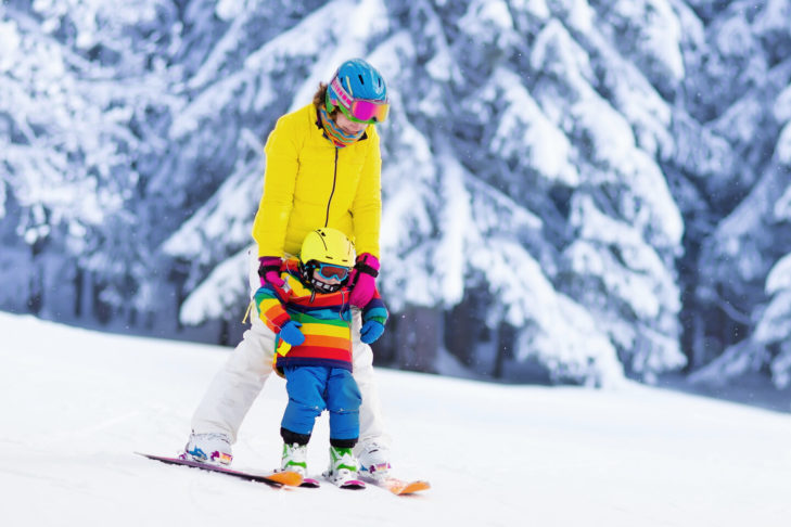 Le domaine skiable de Černá hora - Janské Lázně est particulièrement adapté aux familles avec enfants.