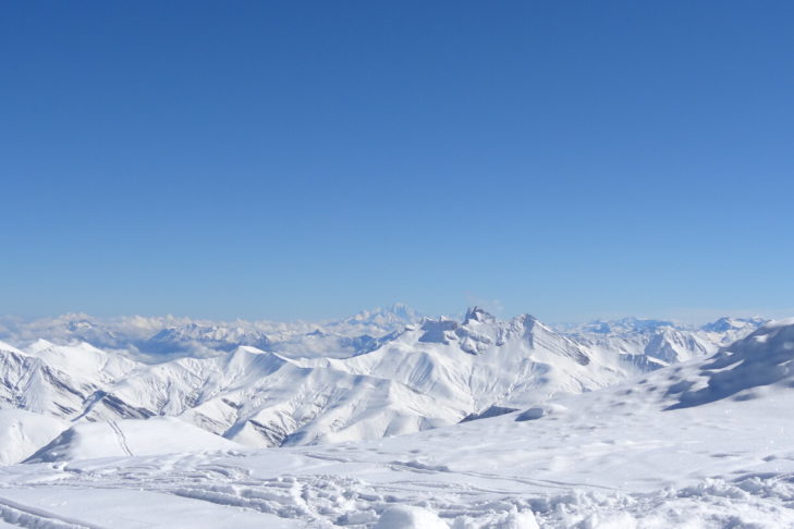 Le domaine skiable des 2 Alpes abrite l'une des plus longues descentes des Alpes.