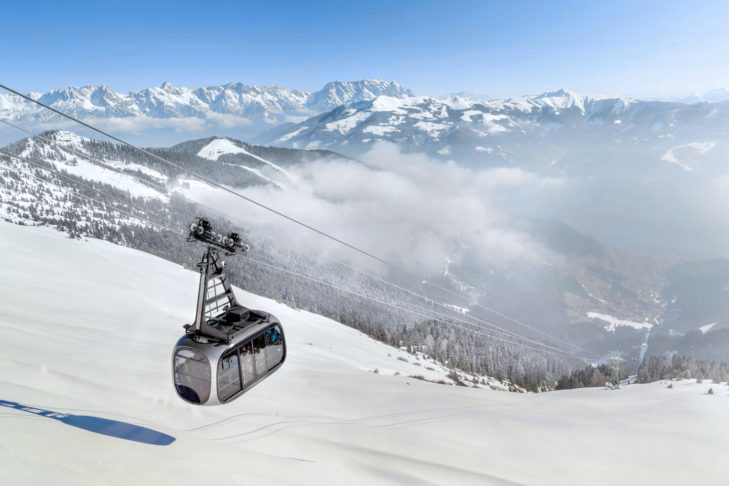 Le téléski ultramoderne de Zell am See/Kaprun