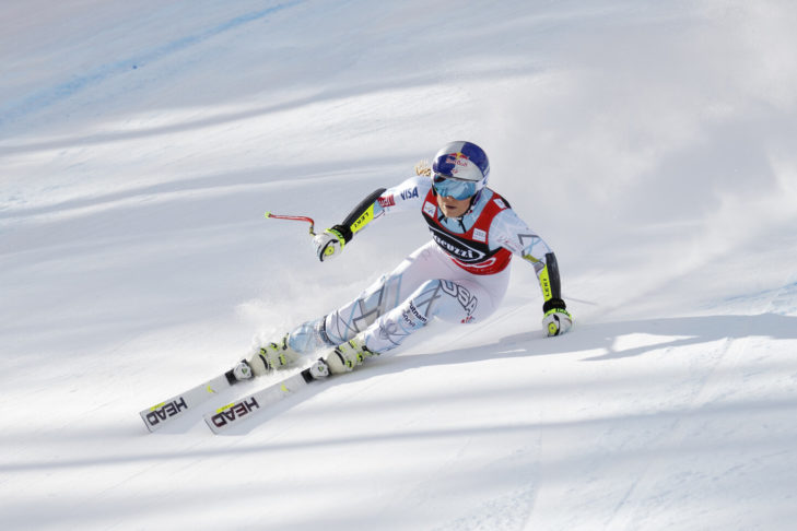 Avec 43 victoires en descente en Coupe du monde, l'Américaine Lindsey Vonn est considérée comme la meilleure skieuse de tous les temps dans cette discipline.