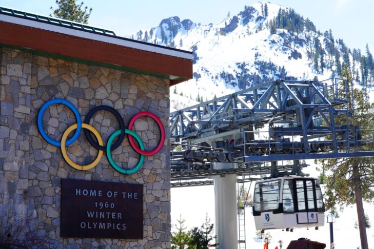 La station de ski de Palisades Tahoe a accueilli les compétitions de ski alpin lors des Jeux olympiques d'hiver de 1960.