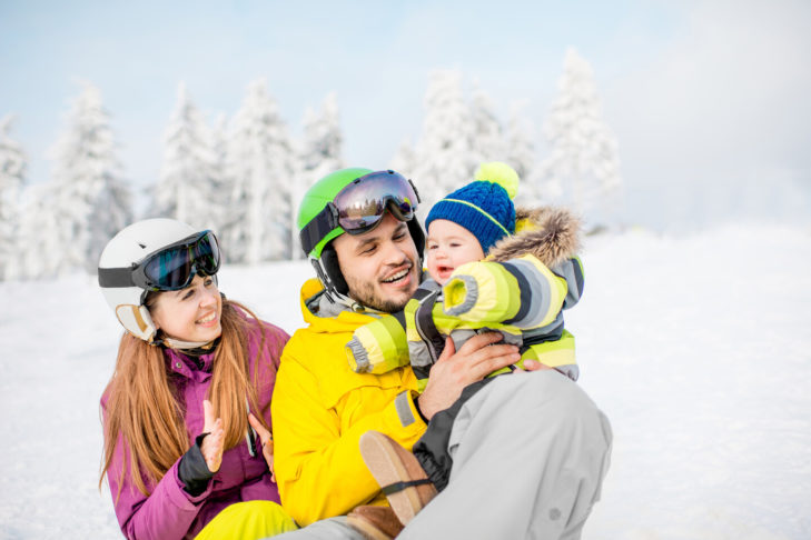 Bien équipés, les vacances d'hiver ne posent aucun problème, même aux plus petits