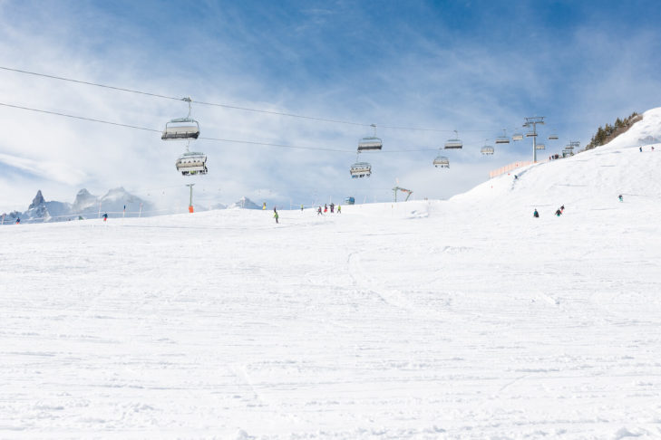 Le domaine skiable de Golm, dans le Montafon, propose également, outre des pentes enneigées de rêve, une piste extrême au nom diabolique de "Diabolo"