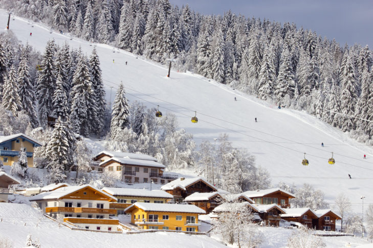 L'une des plus belles pistes du domaine skiable de Flachau porte le nom de la star locale et héros du ski, Hermann Maier