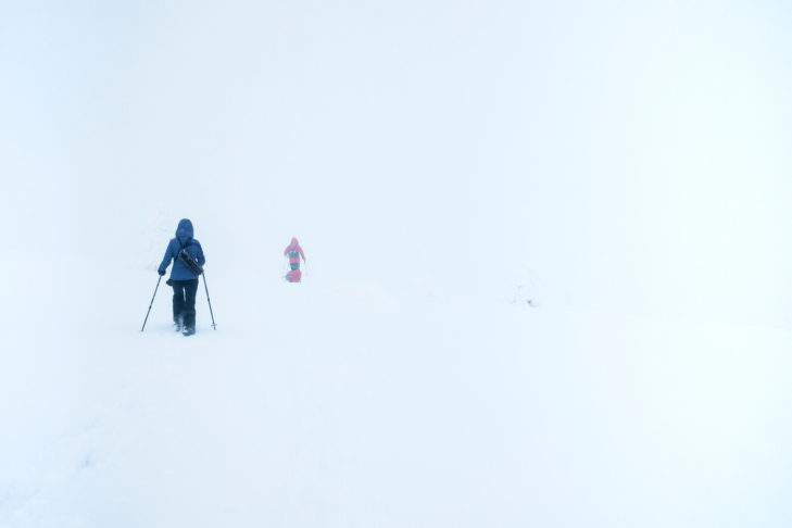 Le condizioni meteorologiche sulla pista possono cambiare rapidamente.