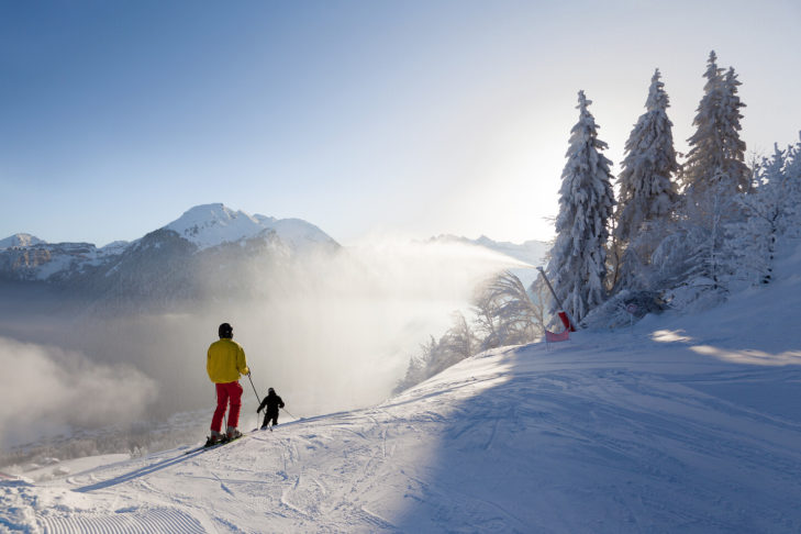 Un mix perfetto di sole e neve rende una vacanza nella regione sciistica un'esperienza davvero speciale