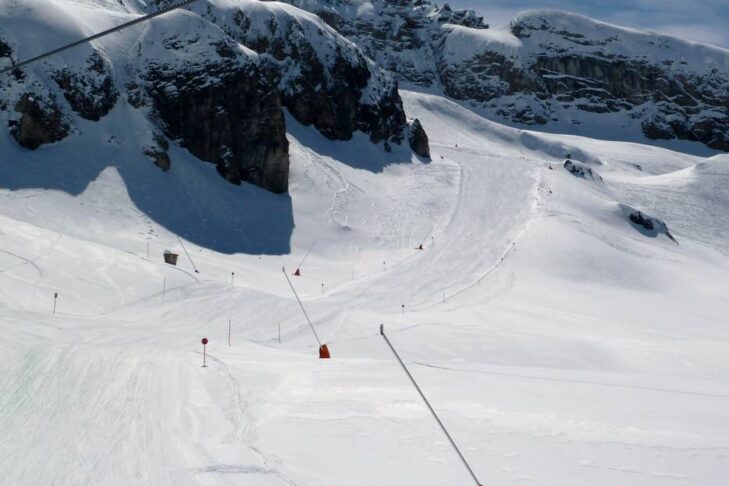 La discesa a valle più lunga dell’Austria: la “Eleven” a Ischgl.