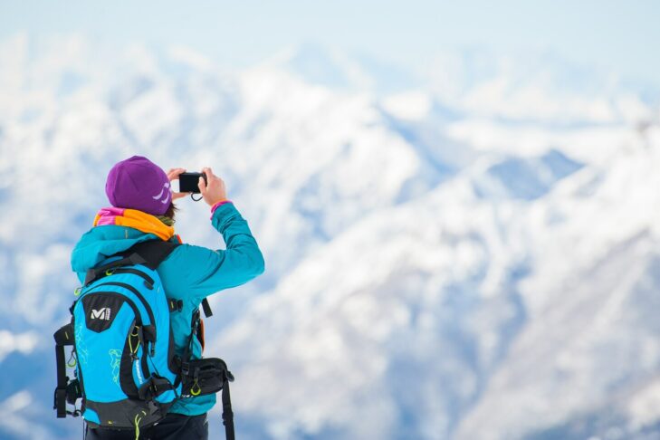 Le foto dei viaggi sulle montagne innevate sono splendidi ricordi che trovano la loro massima valorizzazione in un album fotografico.
