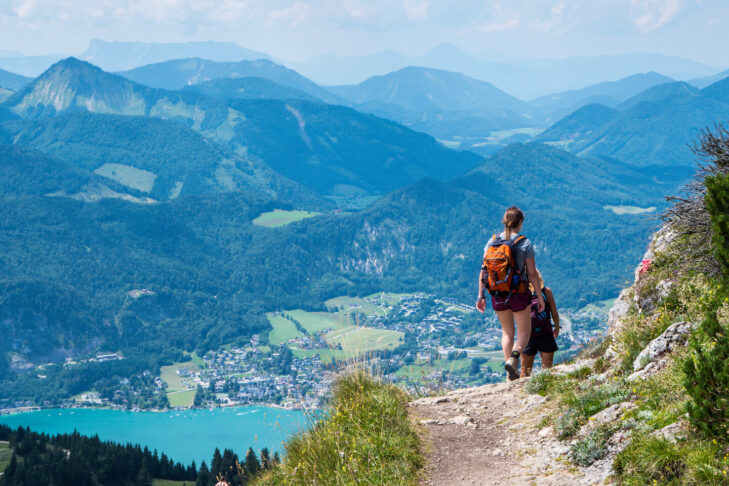 Mit einem Wegenetz von über 3.000 km zählt das Salzkammergut zu einer der größten Wanderregionen in Österreich.