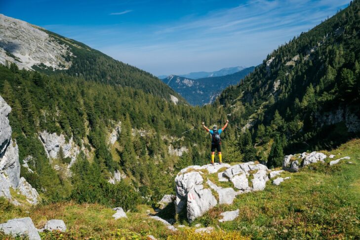 Im Sommer ist der Nationalpark Gesäuse eine gefragte Destination für Aktivurlauber in Österreich.