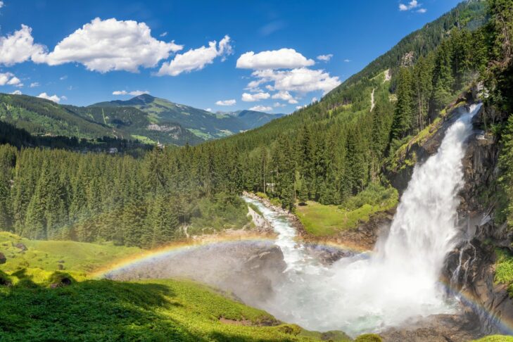 Die Krimmeler Wasserfälle sind eines der beliebtesten Ausflugsziele im Zillertal.
