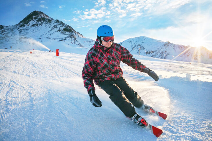 Alternative zum klassischen Alpinski: Fun-Carver.